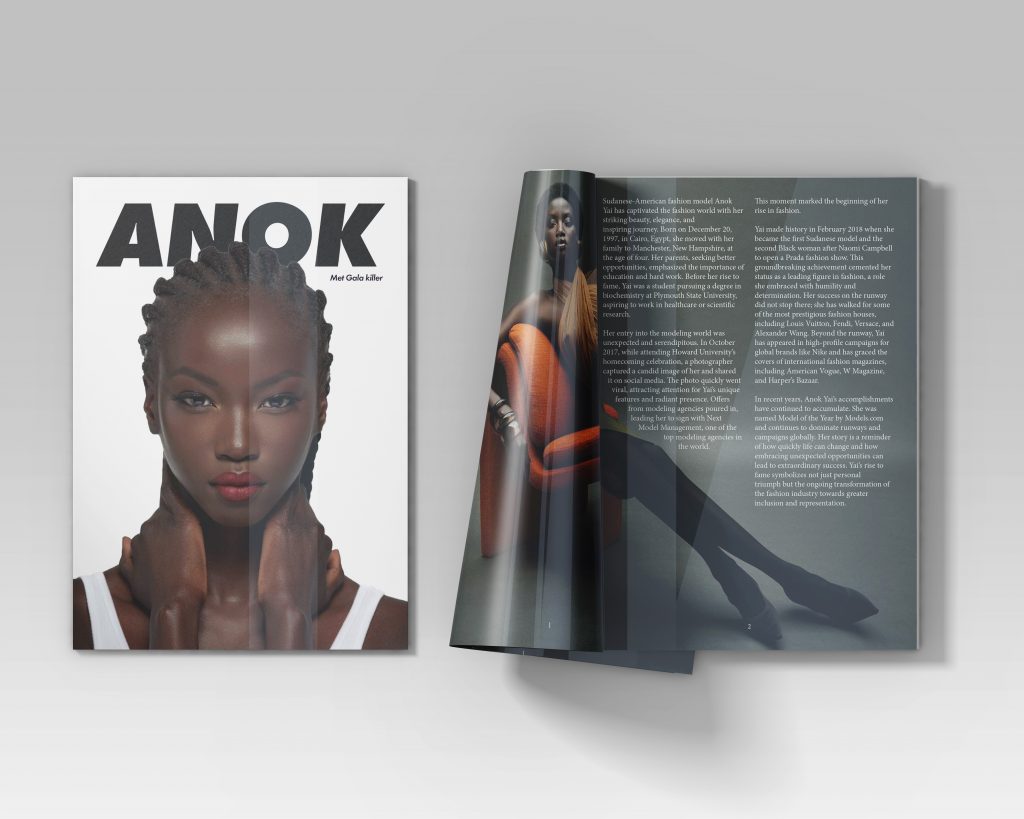 Mockup magazine
